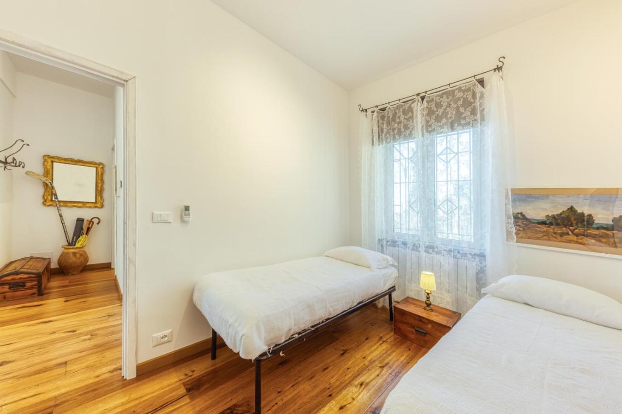 Casaviva - Ampio Trilocale Vista Mare Con Piscina - Pieve Alta Apartment Pieve Ligure Ngoại thất bức ảnh